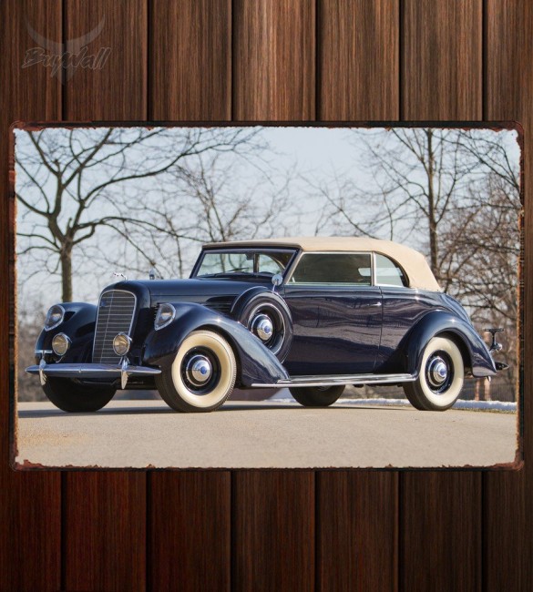 Металлическая табличка Lincoln Model K Convertible Victoria Металлическая табличка Lincoln Model K Convertible Victoria